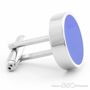 Bright Blue Spot Cufflinks