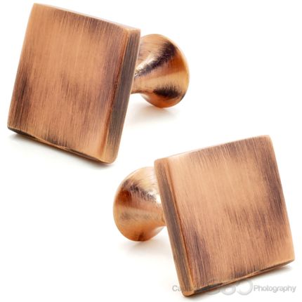 Bronzed Goldie Lock's Cufflinks