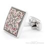 Brown Regal Shield Cufflinks