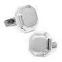 Brushed Silver Opus Cufflinks