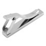 Brushed Stainless Steel Short Tie Clip