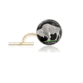 Buffalo Nickel Coin Tie Tack