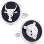 Bull and Bear Financial District Cufflinks