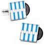 Bullet the Blue Sky Record Cufflinks