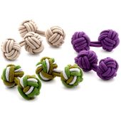 Camo Time Silk Knot Cufflinks