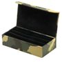 Camouflage Multi Pair Cufflinks Travel Case