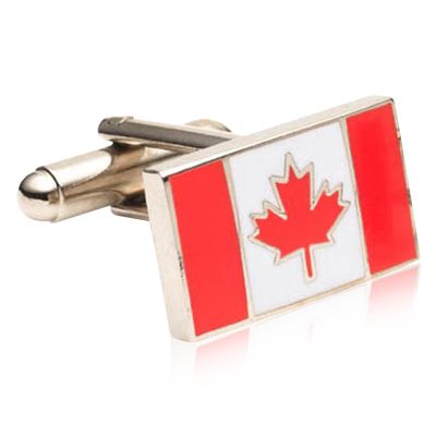 Canadian Flag Cufflinks