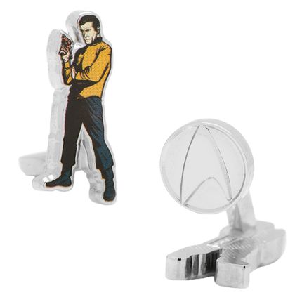 Captain Kirk Action Cufflinks
