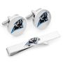 Carolina Panthers Cufflinks And Tie Bar Gift Set