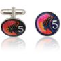 Caymanian Lobster Coin Cuff Links
