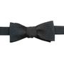 Charcoal Silk Bowtie