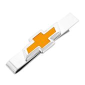 Chevy Orange Bowtie Logo Tie Bar