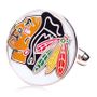 Chicago Blackhawk Cufflinks