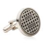 Chicago Manhole Cover Cufflinks