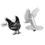 Chicken Butcher Cuts Cufflinks