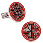 Chinese Medallion Cufflinks