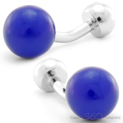 Classic Blue Double Cufflinks