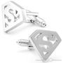 Classic Silver Superman Cufflinks