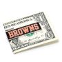 Cleveland Browns Cufflinks And Money Clip Gift Set