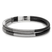Cobra Masai Silver Bracelet Grey Tones 18cm