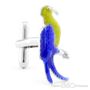 Colorful Parrot Cufflinks