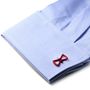 Cool Cut Red Bow Tie Cufflinks-CLI-CC-BWT-RD