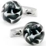 Cool Reflections in Steel Cufflinks