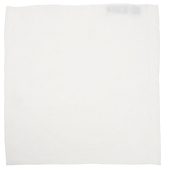 Cream Linen Pocket Square