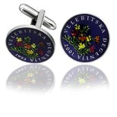 Croatian 2001 Coin Cuff Links