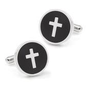 Cross Onyx Stainless Steel Cufflinks