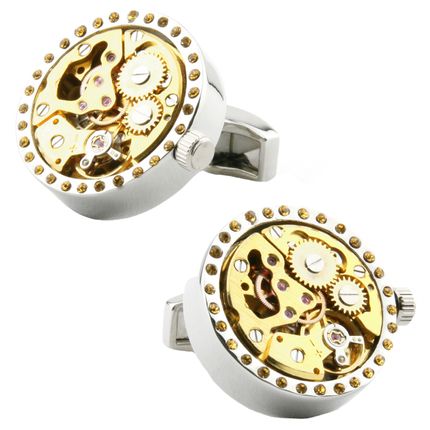 Cufflinksman Watch Movement Cufflinks - CL-WCH-800911