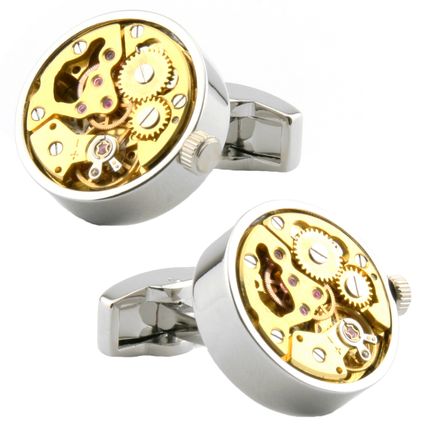 Cufflinksman Watch Movement Cufflinks - CL-WCH-800919