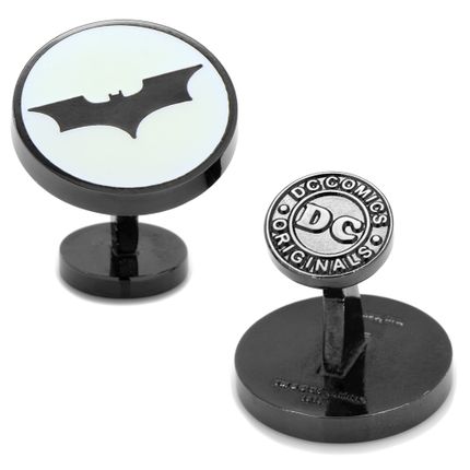 Dark Knight Batman Signal Glow-in-the-Dark Cufflinks