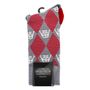 Darth Vader Argyle Stripe Gray Socks