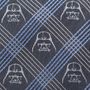 Darth Vader Blue Plaid Tie