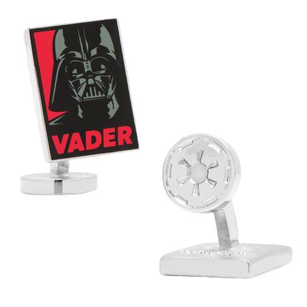 Darth Vader Pop Art Poster Cufflinks