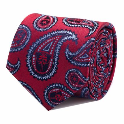 Darth Vader Red Paisley Tie