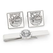 Dartmouth College Cufflinks And Tie Bar Gift Set