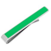 "Deck the Halls" Hidden Message Green Tie Bar