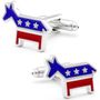 Democratic Donkey Political Cufflink