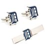 Detroit Tigers Cufflinks And Tie Bar Gift Set