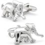 Disneyland - Silver Elephant Cufflinks