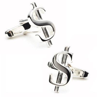 Dollar Sign Cufflinks