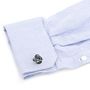 Double Ended Hunter Green Knot Cufflinks