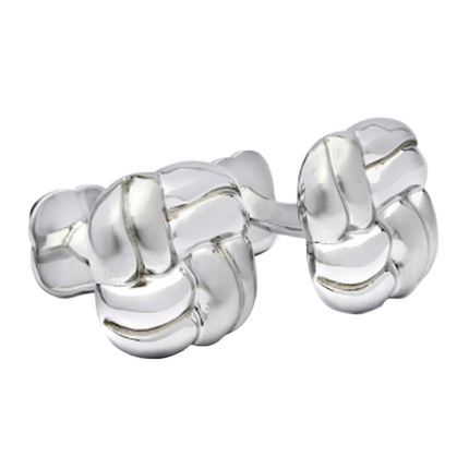 Double-Sided Stainless Steel Cufflink