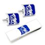 Duke University Blue Devils Cufflinks And Money Clip Gift Set