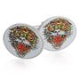 Ed Hardy Oval Tiger Cufflinks