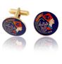 Egyptian Nefertiti Coin Cuff Links