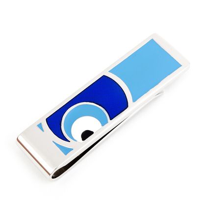 Electric Blue Moderne Money Clip