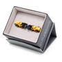 Enamel Bulldozer Cufflinks